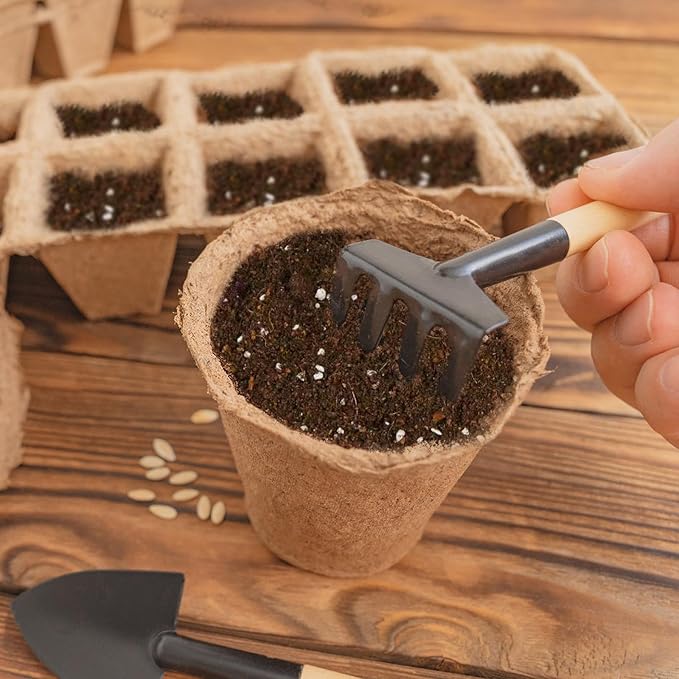 Seed Starting Soil Mix 4qt, Seed Starter Seedling Soil Ready to Use Suitable for Vegetable, Flower, Houseplant and Bonsai