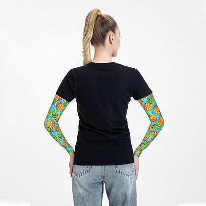 Arm Sleeves Outdoor Garden Sports Cooling Sun Sleeve for Women Men Farm