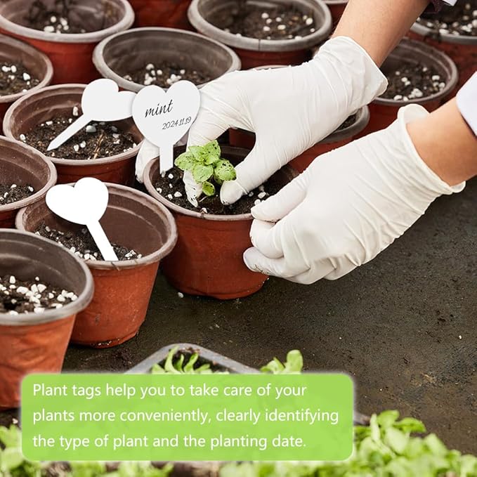 Plant Tags,Garden Labels,Plant Markers,120PCS Labels for Seedlings,Plants Markers,Gardening Label Outdoor Waterproof Outdoor Garden Tags for Plants