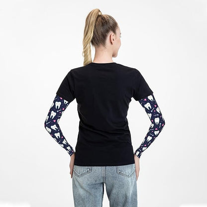Arm Sleeves Outdoor Garden Sports Cooling Sun Sleeve for Women Men Farm