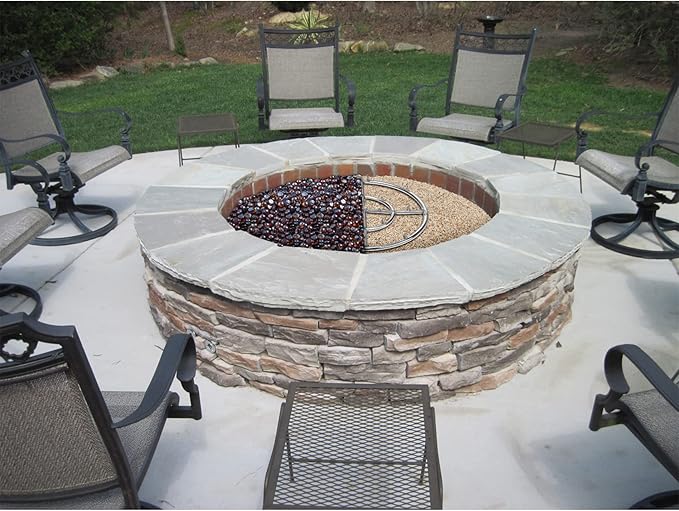 Stanbroil Silica Sand for Fire Pit Fireplace and Base Layer Decoration - 10-Pound Heatproof and Fire Proof Fire Sand for Use Under Gas Logs, Lava Rock or Fire Glass (0.03"-0.06") - 10lb