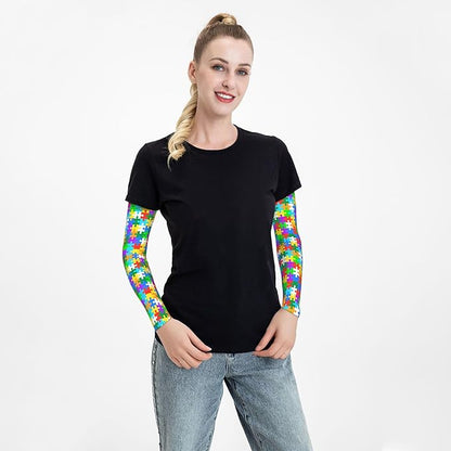 Arm Sleeves Outdoor Garden Sports Cooling Sun Sleeve for Women Men Farm