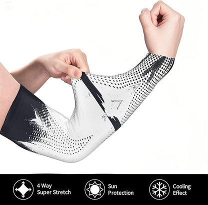 Arm Sleeves Outdoor Garden Sports Cooling Sun Sleeve for Women Men Farm