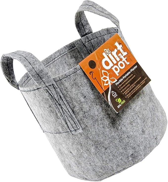 Dirt Pot HGDB5 Dirt Bag Reusable Planting Pot, 5 Gallon