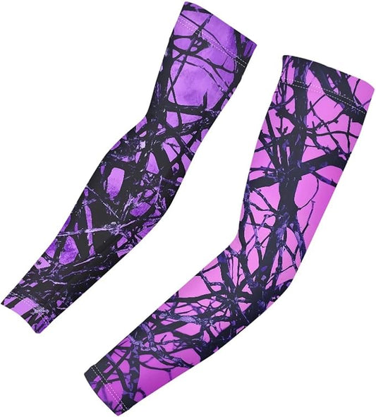 Binienty Unisex Arm Sleeves for Driving, Golf, Cycling, Sports, UV Protector Cooling Arm Sleeves Cover