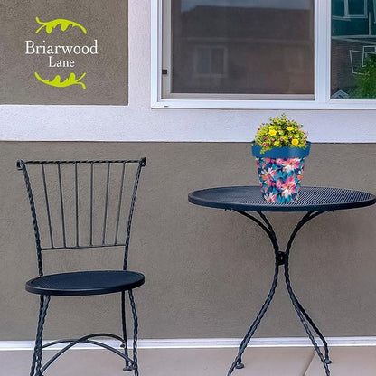 Briarwood Lane Abstract Floral Small Planter