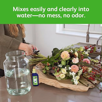 Chrysal Cut Flower Universal Food (10 ml/L Bottle) — Increase The Flower Boost with Floral Supplies for Fresh Flowers — Flower Arrangements Supplies — Ideal Florist Supplies — Flower Food