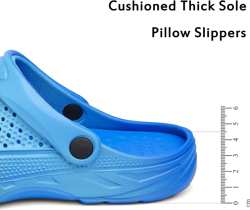 Women Men Orthopedic Clogs Arch Support Garden Shoes Sandals Slippers with Plantar Fasciitis Insoles