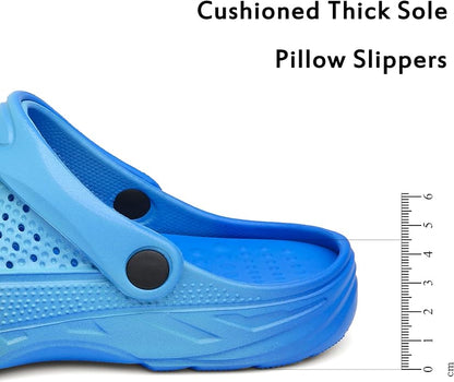 Women Men Orthopedic Clogs Arch Support Garden Shoes Sandals Slippers with Plantar Fasciitis Insoles