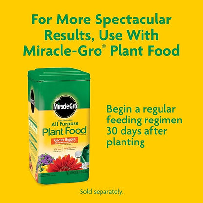Miracle-Gro Potting Mix - for Potted Plants, Flowers Vegetables Shrubs Annuals and Perennials, Feeds Up to 6 Months - 50 qt. Bags, Pallet of 39