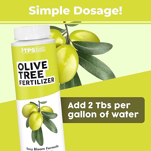 Olive Tree Fertilizer – Liquid Olive Tree Plant Food for Potted, Indoor & Outdoor Olive Trees, 8 oz