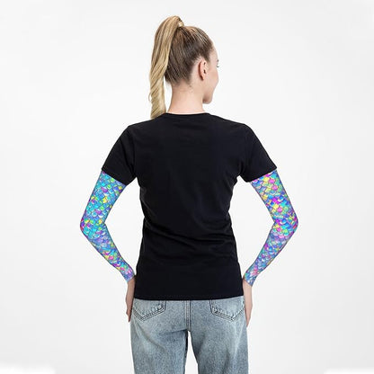 Arm Sleeves Outdoor Garden Sports Cooling Sun Sleeve for Women Men Farm