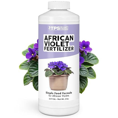 African Violet Fertilizer – Liquid African Violet Plant Food for Indoor Plants, 32 oz