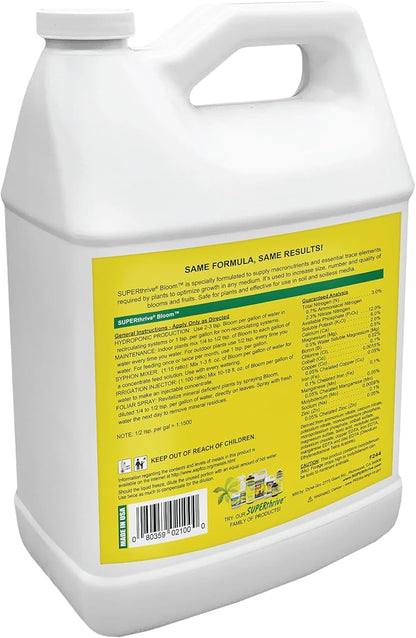 Dyna-Gro 719015 DYBLM100 Plant Food, 1 Gallon, White
