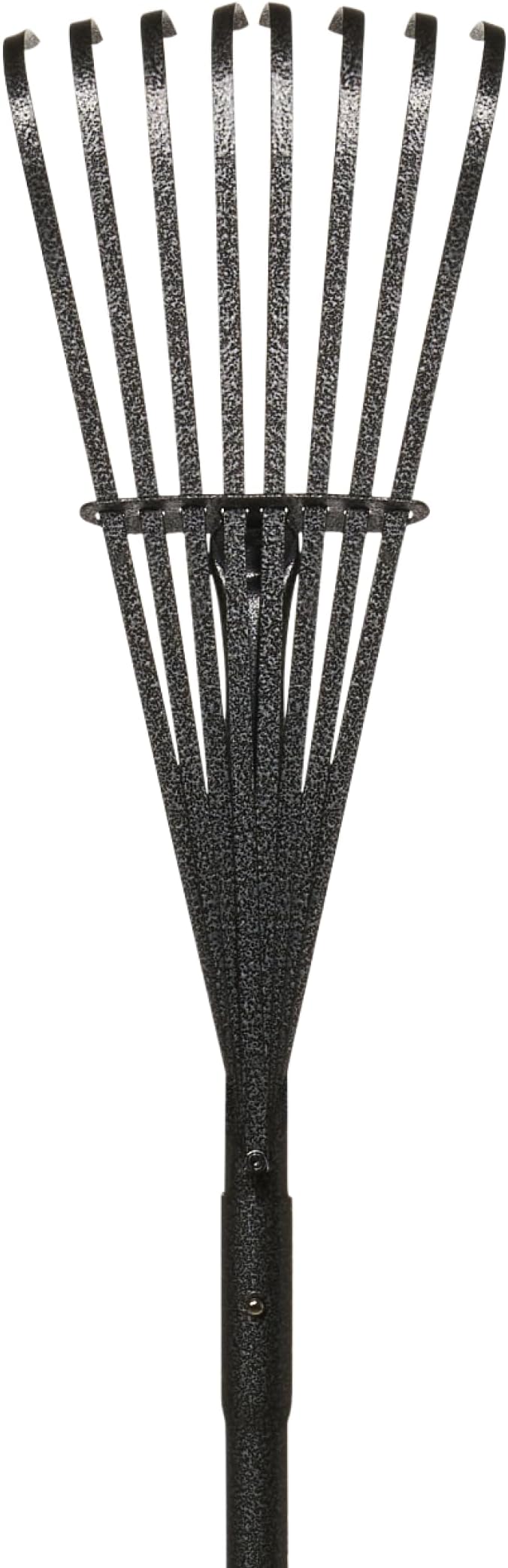Yard Butler World’s Greatest Rake 8” Wide Shrub Rake, ILT-8 Garden Rake for Lawncare - Convenient Garden Cleaning Accessory - Lightweight Wooden Handle - Steel Tines - Easy to Maneuver