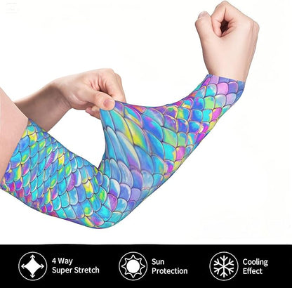 Arm Sleeves Outdoor Garden Sports Cooling Sun Sleeve for Women Men Farm