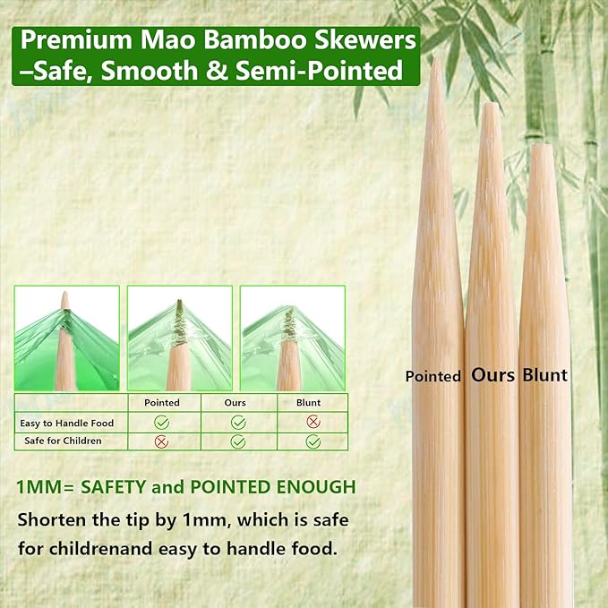 125Pcs 2.5ft/30in Bamboo Plant Stakes, Garden Stakes, Bamboo Stakes for Tomato, Beans, Potted Plants, Smores Sticks for Fire Pit, Natural Support for Gardening, BBQ, Camping, Home Cooking