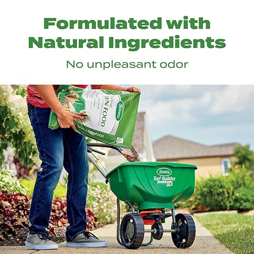 Scotts Natural Lawn Fertilizer, 4,000 sq. ft., 29.1 lbs. (2-Pack)