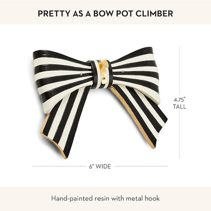 MACKENZIE-CHILDS Pot Climber, Decorative Indoor and Outdoor Planter Hanging Decor, Pretty as a Bow