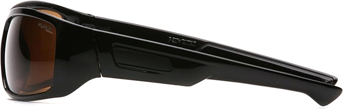 Pyramex Furix Safety Glasses Black Frame Clear Anti-Fog Lens