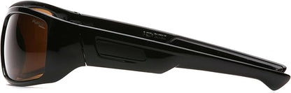 Pyramex Furix Safety Glasses Black Frame Clear Anti-Fog Lens