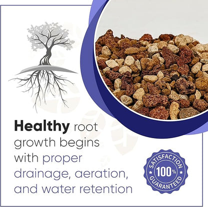Bonsai Outlet Premium Bonsai Soil - Tinyroots 2.25 Quart Soil Blend for Finished Bonsai, Ideal for Water Retention and Root Development, Made from Genuine Akadama, Red Lava Rock and Pumice