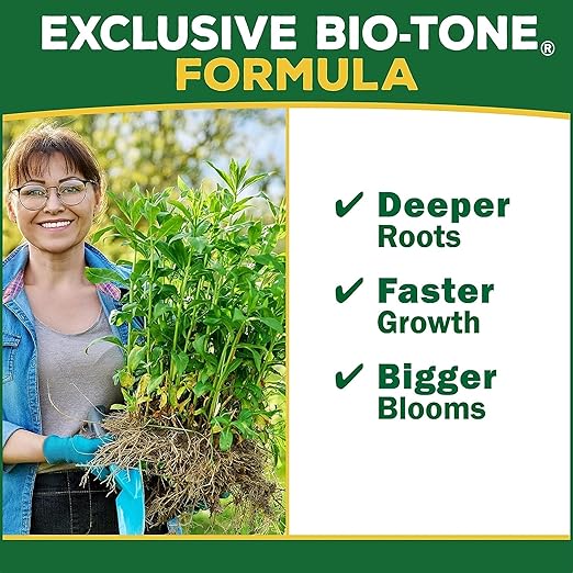 Espoma Flower-Tone Fertilizer - Natural & Organic for Abundant Blooms - 4 lb - Granules