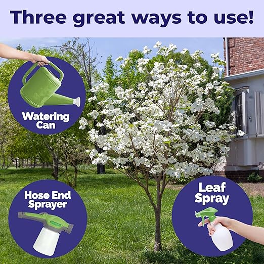 Dogwood Tree Fertilizer, Complete Liquid Dogwood Plant Food, 1 Gallon (128 oz)