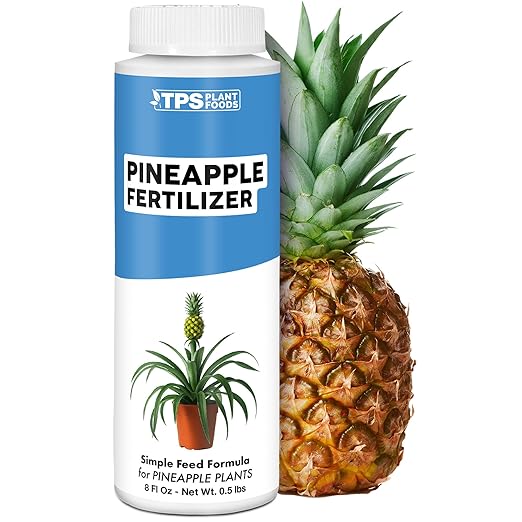 Pineapple Fertilizer for Pineapple Plants, Supports Fruit Production and Indoor/Outdoor Success, Liquid Fertilizer by TPS Plant Foods, 8 oz (250mL)