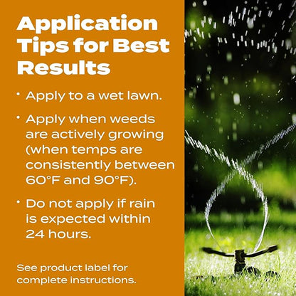 Scotts Turf Builder WinterGuard Fall Weed & Feed3, Weed Killer Plus Fall Fertilizer, 12,000 sq. ft, 34.3 lbs.