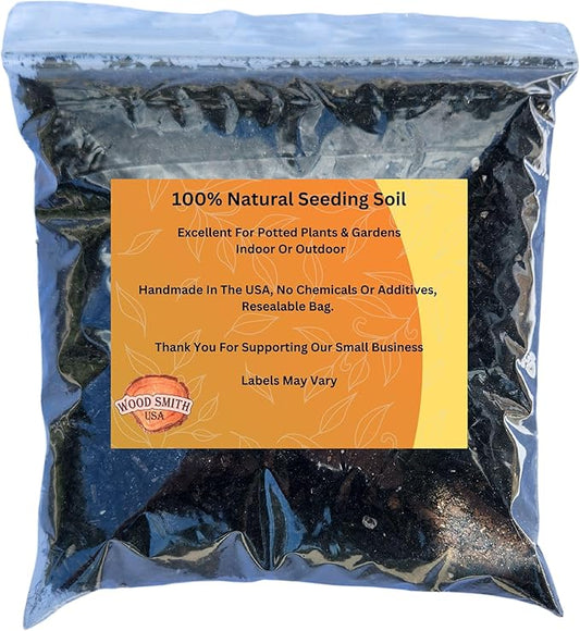 Premium Seed Starter Soil - Ideal for Seed Starting & Gardening - Complete Seed Starting Mix Included. 4 Quart