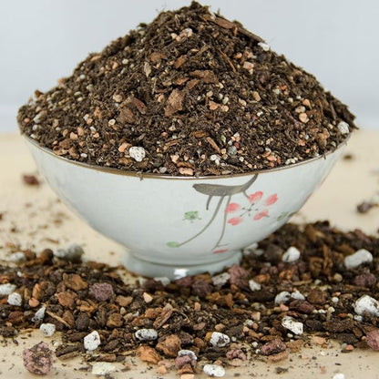 10 Cups Super Blend All Purpose Organic Bonsai Tree Soil - with Mycorrhizae, Red Lava & Coarse Sand