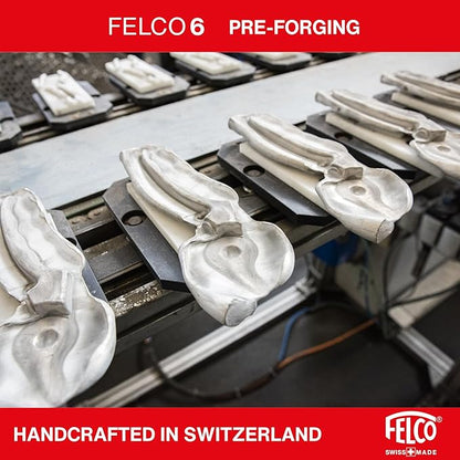 Felco F6 Pruning Shears – 7.7" Swiss-Made Garden Clippers for Medium Hands | Hand Pruners for Gardening | Garden Tool Cutter with Precision Bypass Blade, Forged Aluminum Handles, Replaceable Parts