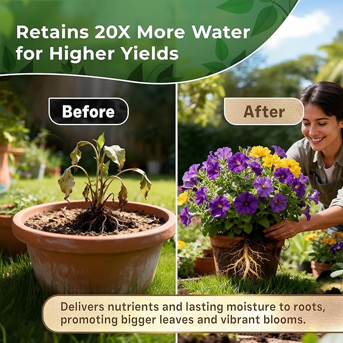 Professional Peat Moss | for Container and Garden Plants | All Natural Lightweight Soil Additive | Large 2.2 Quarts | Made in USA
