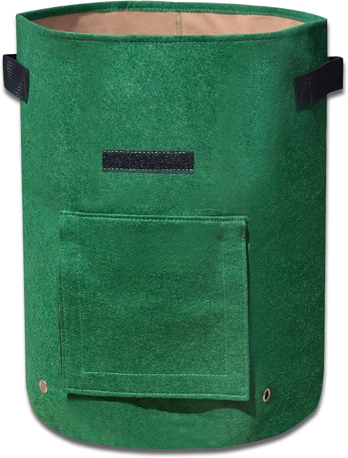 Strong Camel 11Gallon Garden Boxes Garden Planting Grow Bags Planter Pot for Potato Tomato (3 Pack)