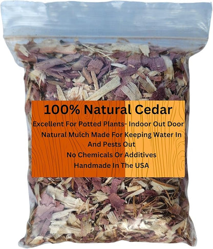 Garden Soils, Mulches and Rocks (Cedar Shavings, Half-Quart)