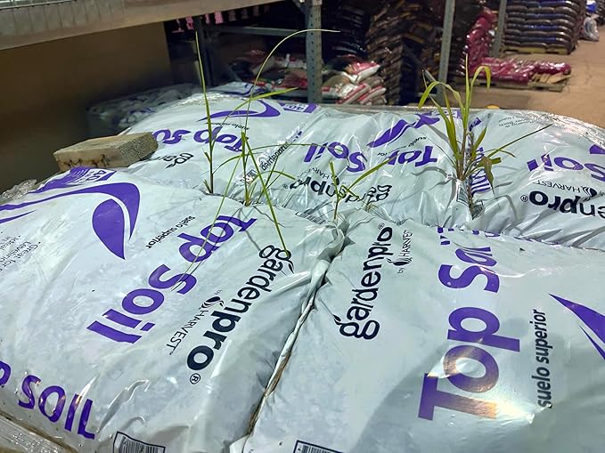 Lot of Premium Bagged Topsoil, 0.75-Cu. Ft. for Lawn and Garden Top Soil, Soil Conditioner with Peat Moss, Buy 6, 10 or 60 Bags - Don't Carry Heavy - Keep CAR Clean - Save! (10)