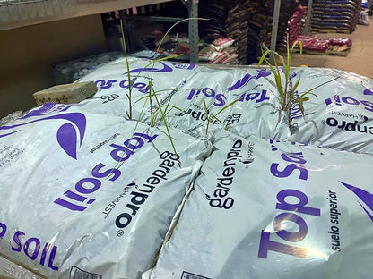 Lot of Premium Bagged Topsoil, 0.75-Cu. Ft. for Lawn and Garden Top Soil, Soil Conditioner with Peat Moss, Buy 6, 10 or 60 Bags - Don't Carry Heavy - Keep CAR Clean - Save! (60)