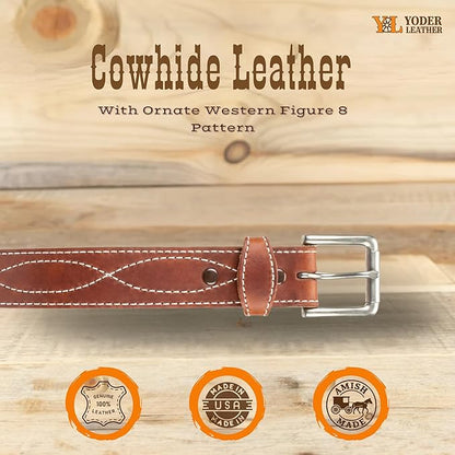 Amish Made Western Leather Tool Belt