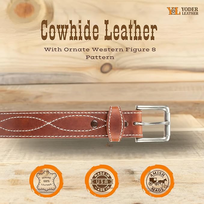 Amish Made Western Leather Tool Belt