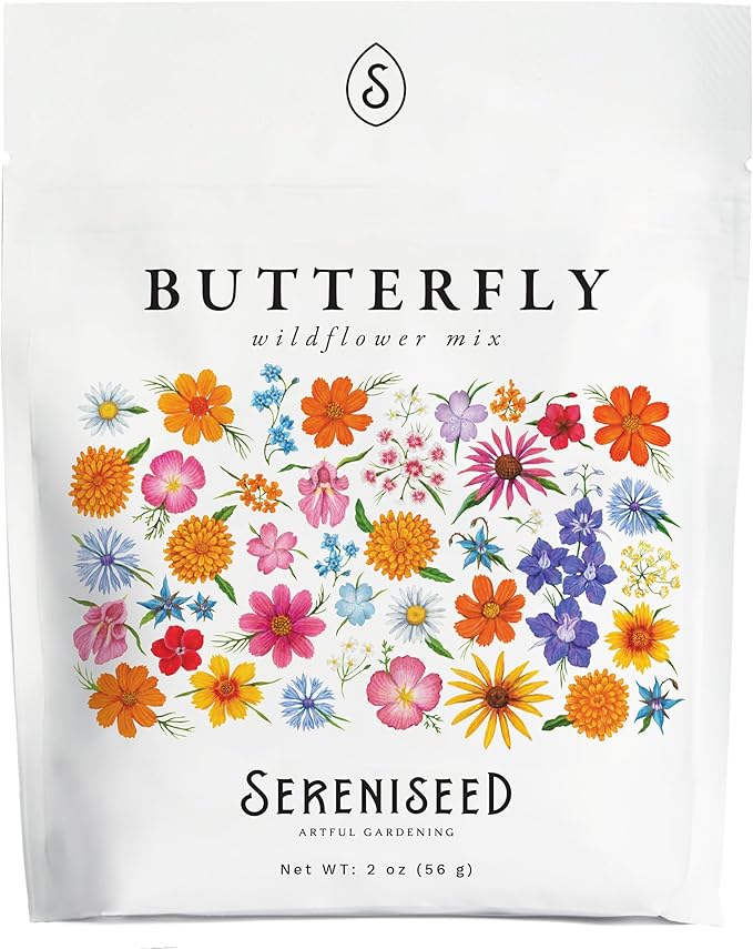 Sereniseed Butterfly Wildflower Mix Seeds (2 oz)