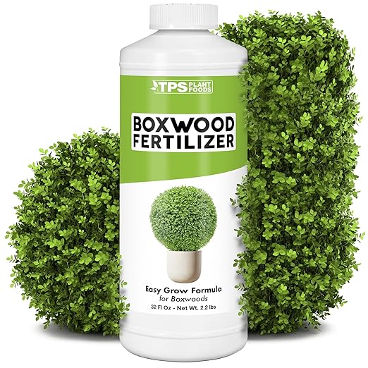 Boxwood Fertilizer, Complete Liquid Boxwood Shrub Plant Food, 32 oz (1 Quart)
