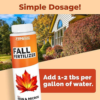 Fall Fertilizer, Complete Liquid Seasonal Plant Food, 8 oz (250mL)