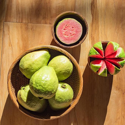 Dwarf Guava Seeds for Planting Outdoor, 15pcs Guava Tree Fruits Seeds Non-GMO Heirloom Sweet Edible Fruit, Sweet Juicy Fruits Plants in Your Home Garden