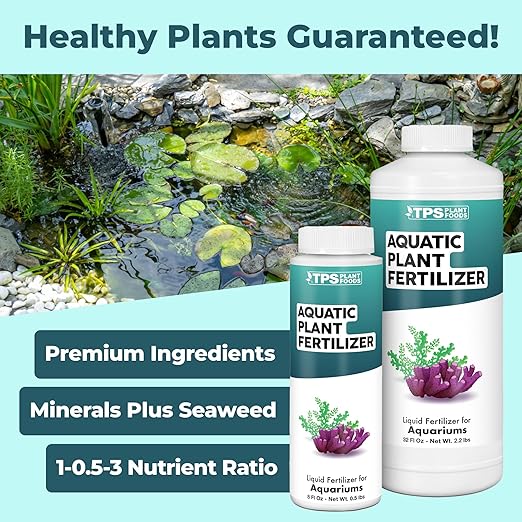 Aquatic Plant Fertilizer, Complete Liquid Aquatic Plant Food, 8 oz (250mL)