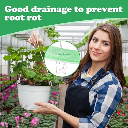 Adnee 2 Pcs Flower Pot Filler Insert-47.2" x 7.9" Plant Pot Filler Material-Lightweight Planter Drainage Material for Indoor Outdoor Gardening Plants Container