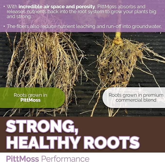 PittMoss Performance Peat Free Potting Mix with Controlled Release Fertilizer, 2 cu ft