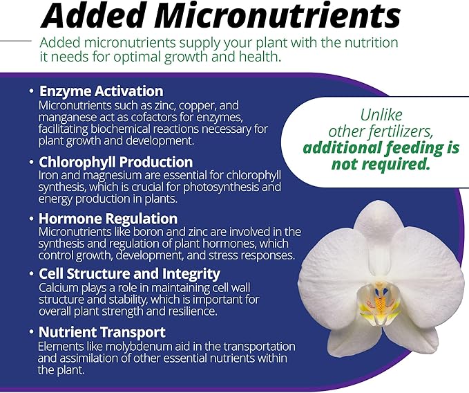 Jack's Classic 30-10-10 Orchid Special Water-Soluble Fertilizer with Micronutrients and Extra Nitrogen, Used for Turfs and Ornamental Grasses, 8oz