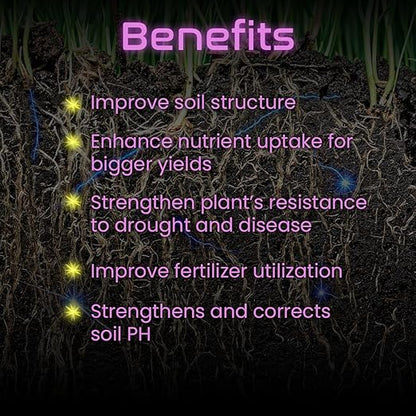 Earthwise Mycorrhizae Harvest Maximizer, 14.5 oz Plant Growth Supplement