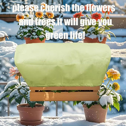EJW Plant Covers, Freeze Protection for Plants,3 Pack 23.8"*11.8"*11.8" Frost Cloth for Plants，Plant Protectors for Winter，Frost Blankets for Plants， Used for Flower pots, Flower Boxes, Small Plants